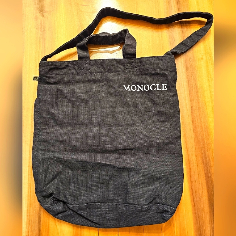 Monocle Voyage Black Tote Bag